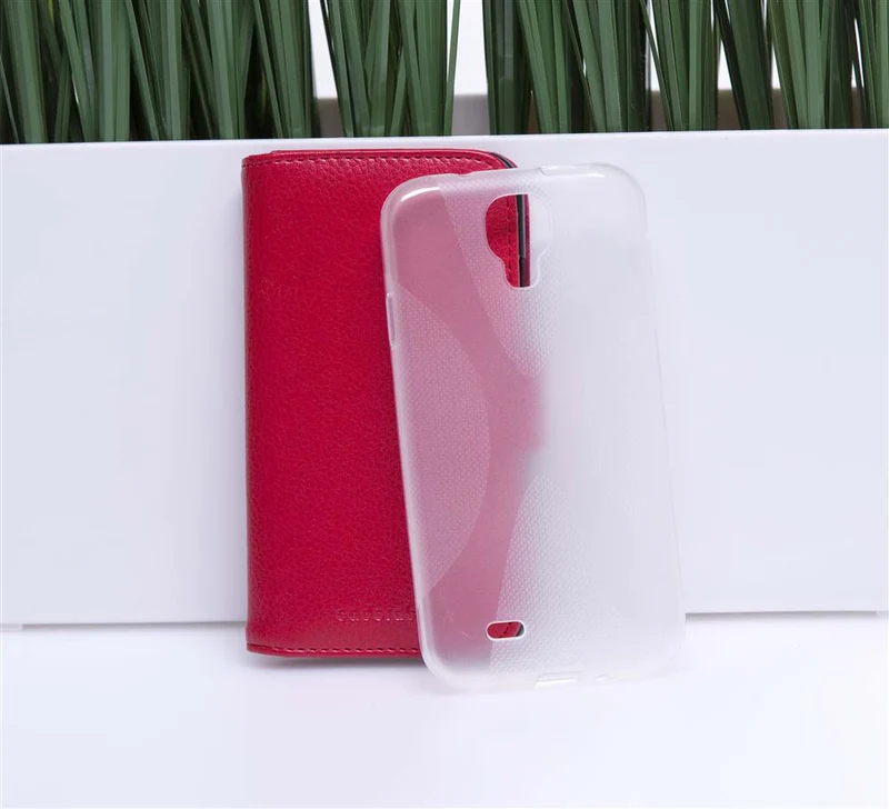 Cadorabo Hülle kompatibel mit LG L50 Schutzhülle aus flexiblem TPU Silikon
