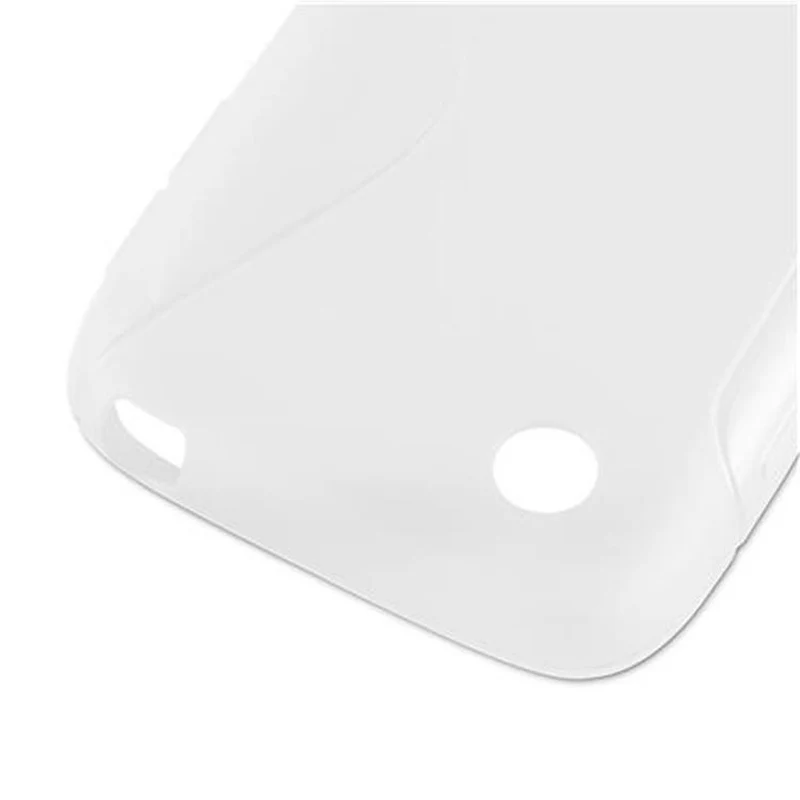 Cadorabo Hülle kompatibel mit LG L40 Schutzhülle aus flexiblem TPU Silikon