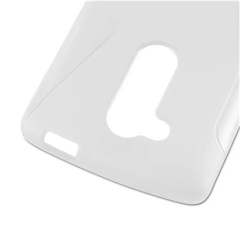 Cadorabo Hülle kompatibel mit LG L FINO Schutzhülle aus flexiblem TPU Silikon
