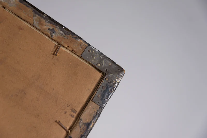 Studiofoto im Rahmen Sanitätsoffizier REI WW 2