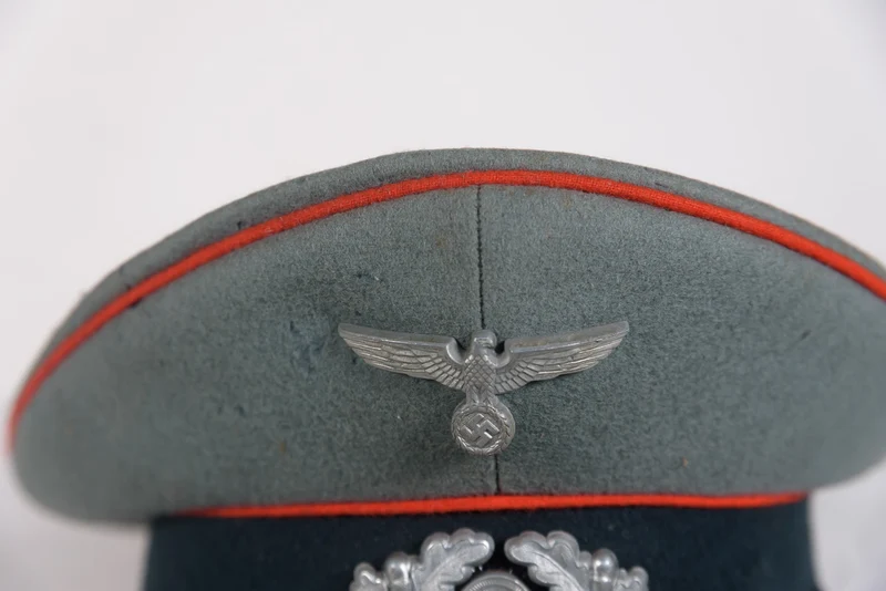 Schirmmütze Truppe/Unteroffizier Heer Artillerie 2. WK