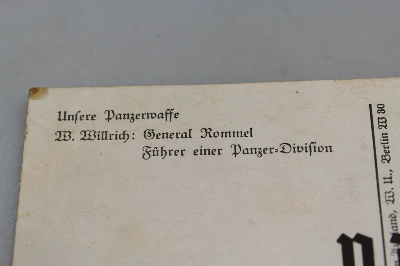 Postkarte Willrich „Unsere Panzerwaffe“
