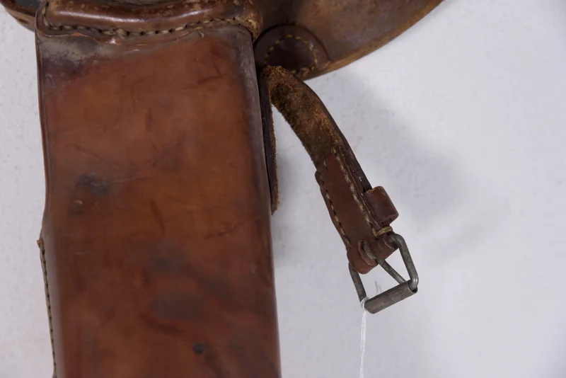 Kavalleriebasis für Muskete der 91. Kavallerie. WW2 REI