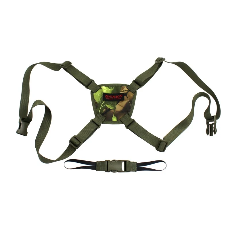 Kreuzgurt für Fernglas Kamera NVG Hunting Camo