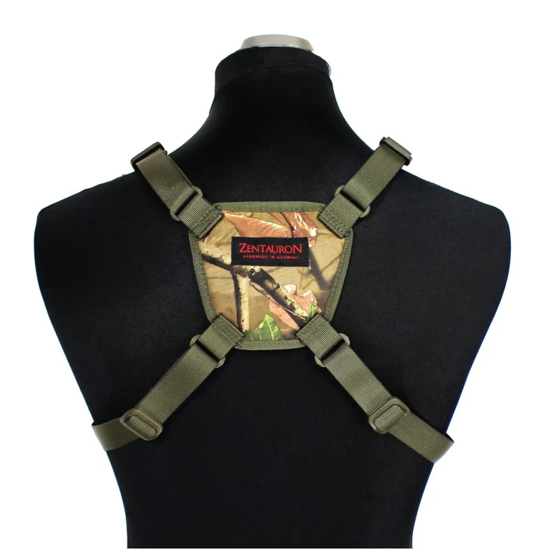 Kreuzgurt für Fernglas Kamera NVG Hunting Camo