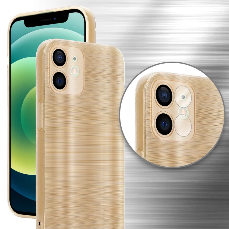Cadorabo Hülle kompatibel mit Apple iPhone 12 MINI TPU Silikon Case Cover