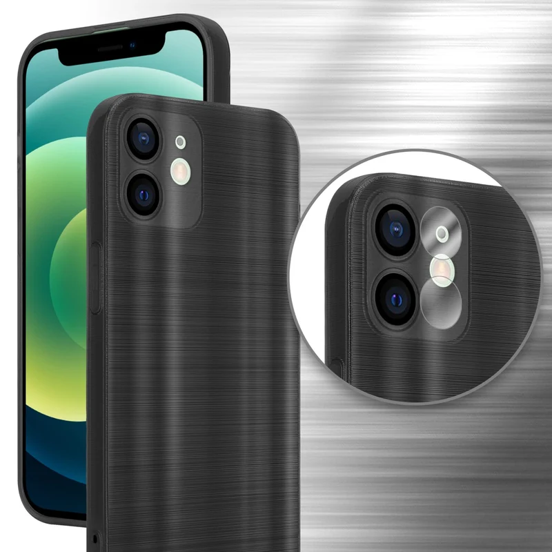 Cadorabo Hülle kompatibel mit Apple iPhone 12 MINI TPU Silikon Case Cover