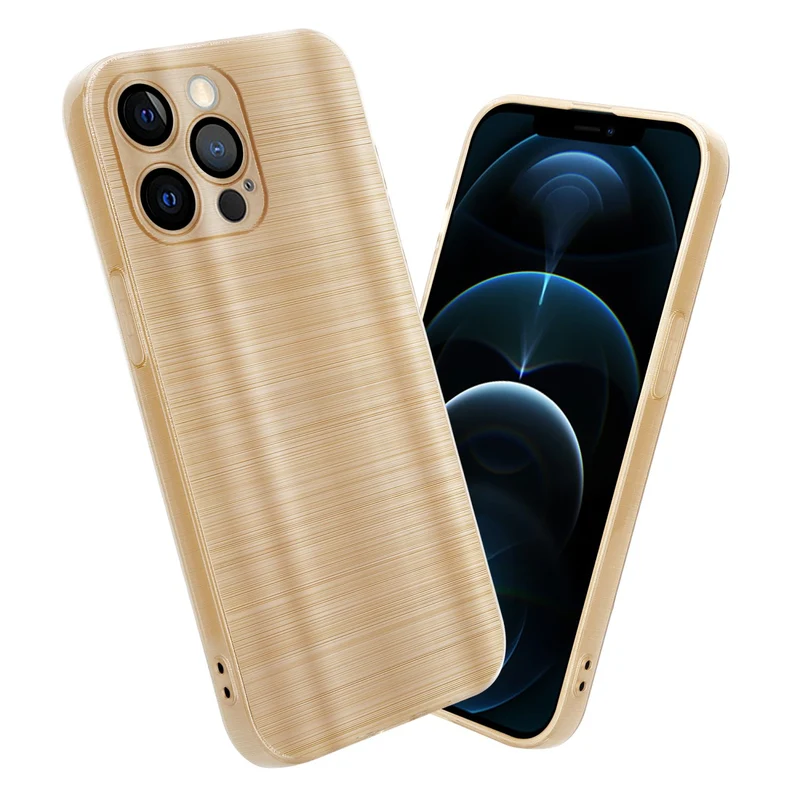 Cadorabo Hülle kompatibel mit Apple iPhone 12 PRO TPU Silikon Case Cover