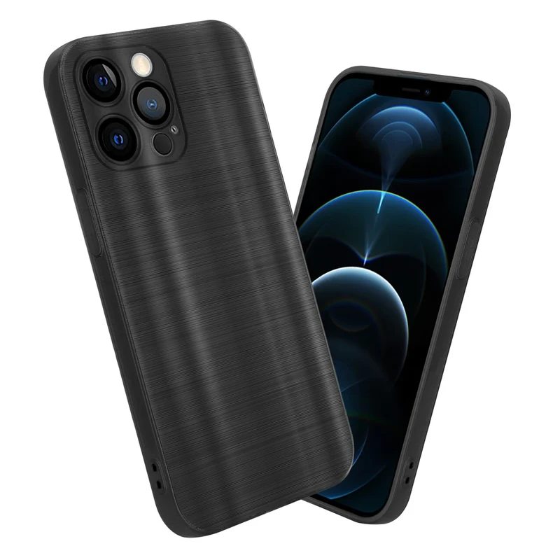 Cadorabo Hülle kompatibel mit Apple iPhone 12 PRO TPU Silikon Case Cover