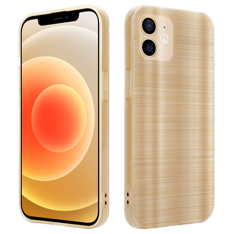 Cadorabo Hülle kompatibel mit Apple iPhone 12 TPU Silikon Case Cover