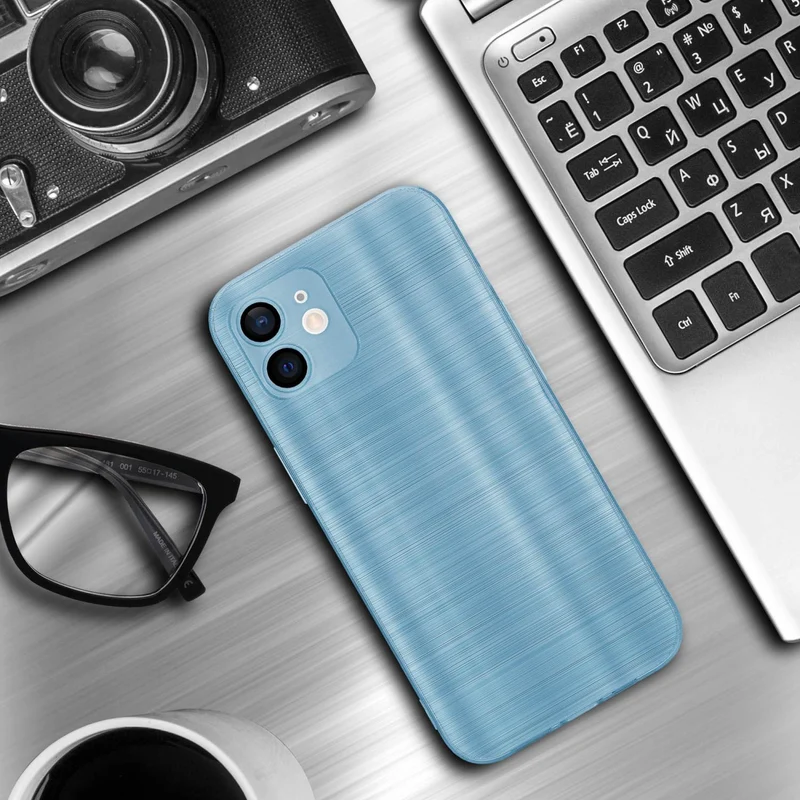 Cadorabo Hülle kompatibel mit Apple iPhone 12 TPU Silikon Case Cover