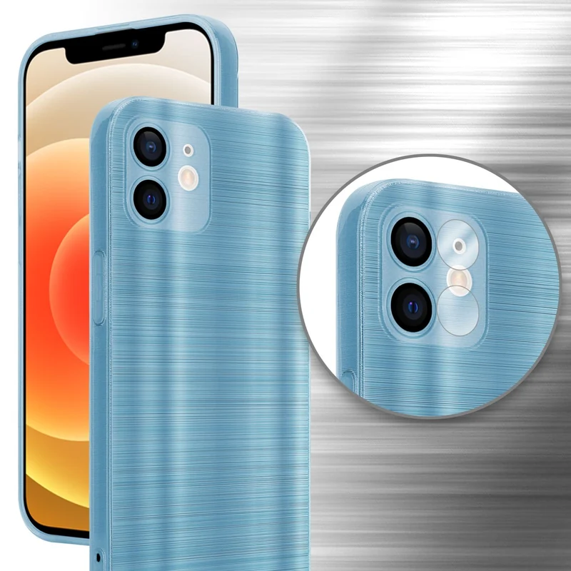 Cadorabo Hülle kompatibel mit Apple iPhone 12 TPU Silikon Case Cover