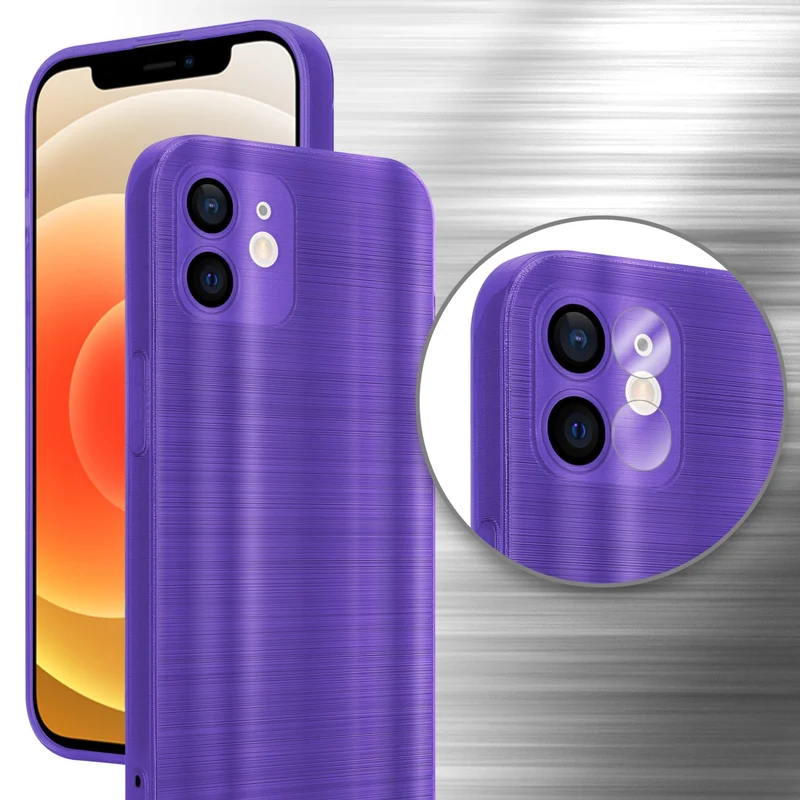 Cadorabo Hülle kompatibel mit Apple iPhone 12 TPU Silikon Case Cover