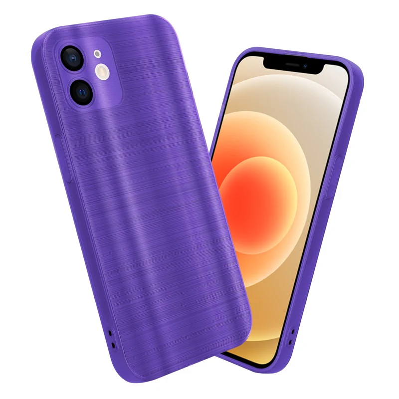 Cadorabo Hülle kompatibel mit Apple iPhone 12 TPU Silikon Case Cover