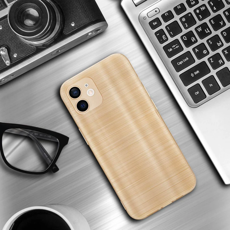 Cadorabo Hülle kompatibel mit Apple iPhone 12 TPU Silikon Case Cover