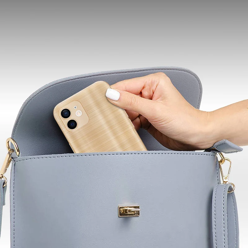 Cadorabo Hülle kompatibel mit Apple iPhone 12 TPU Silikon Case Cover
