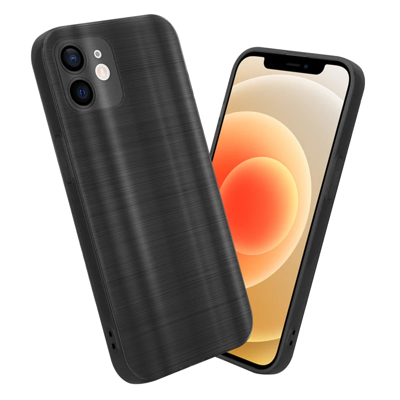 Cadorabo Hülle kompatibel mit Apple iPhone 12 TPU Silikon Case Cover