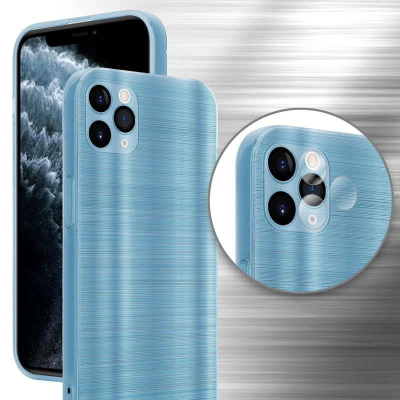 Cadorabo Hülle kompatibel mit Apple iPhone 11 PRO MAX TPU Silikon Case Cover