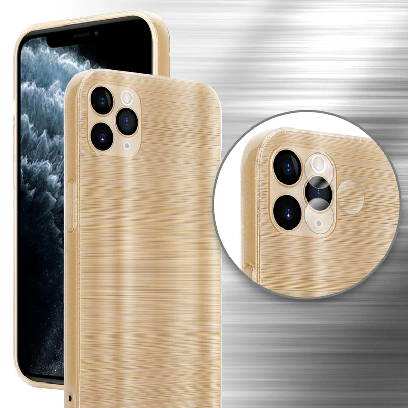 Cadorabo Hülle kompatibel mit Apple iPhone 11 PRO MAX TPU Silikon Case Cover