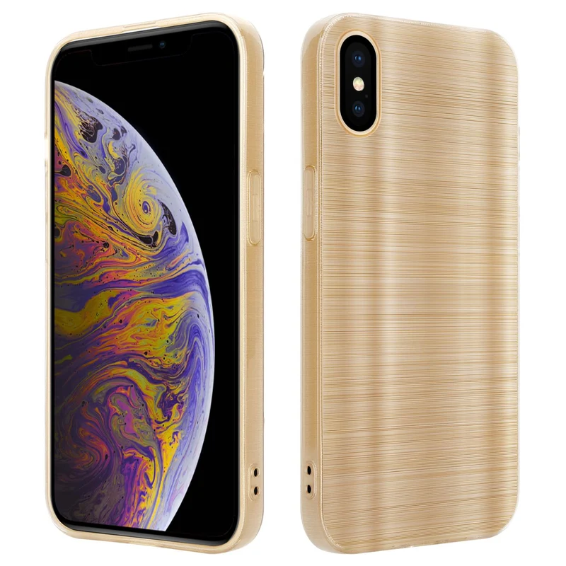 Cadorabo Hülle kompatibel mit Apple iPhone XS MAX TPU Silikon Case Cover