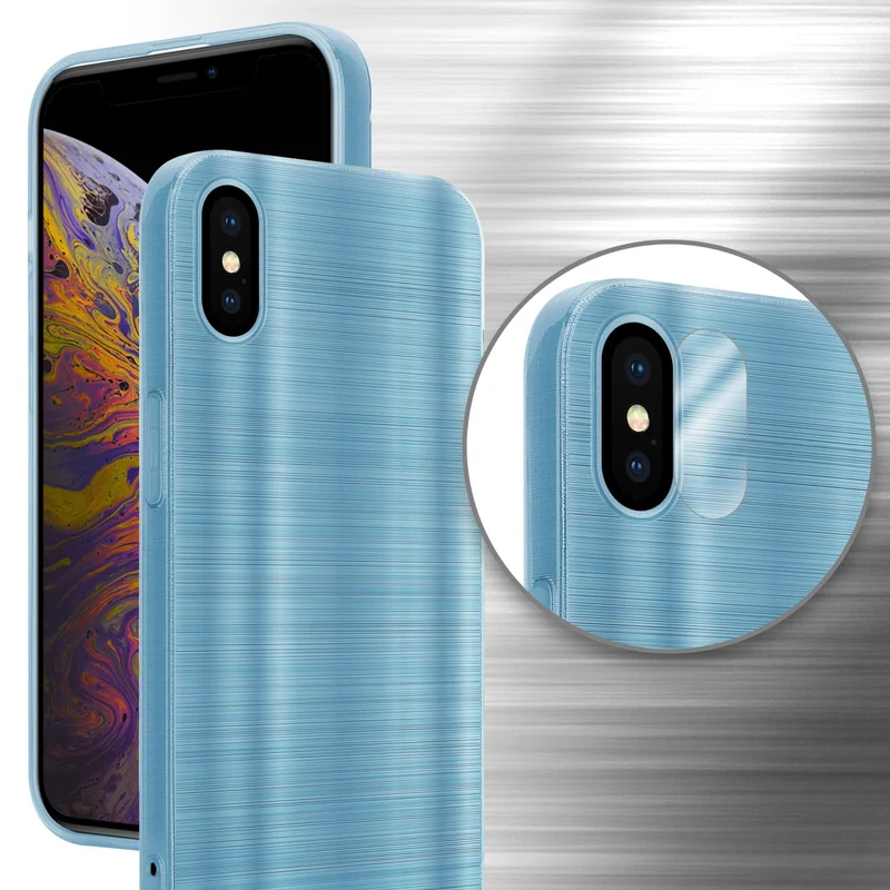 Cadorabo Hülle kompatibel mit Apple iPhone XS MAX TPU Silikon Case Cover