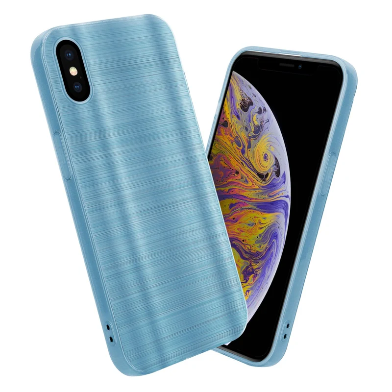 Cadorabo Hülle kompatibel mit Apple iPhone XS MAX TPU Silikon Case Cover