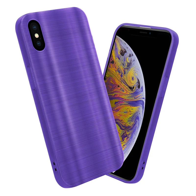 Cadorabo Hülle kompatibel mit Apple iPhone XS MAX TPU Silikon Case Cover