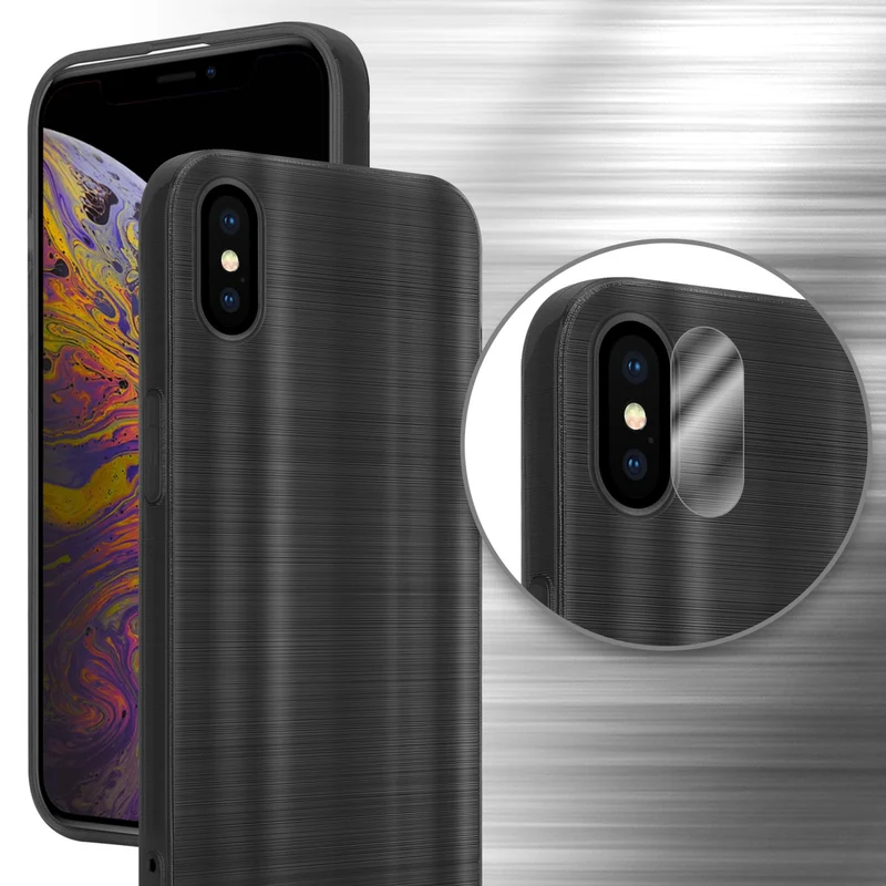 Cadorabo Hülle kompatibel mit Apple iPhone XS MAX TPU Silikon Case Cover