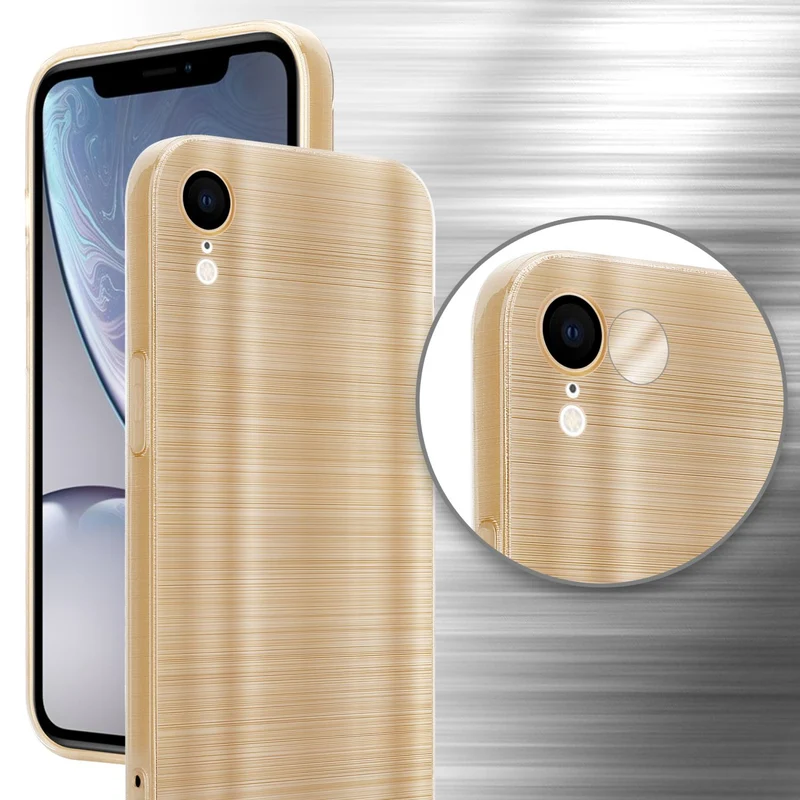 Cadorabo Hülle kompatibel mit Apple iPhone XR TPU Silikon Case Cover