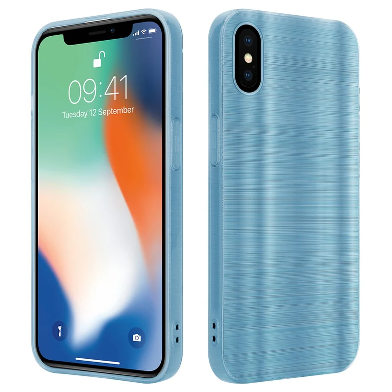 Cadorabo Hülle kompatibel mit Apple iPhone X / XS TPU Silikon Case Cover