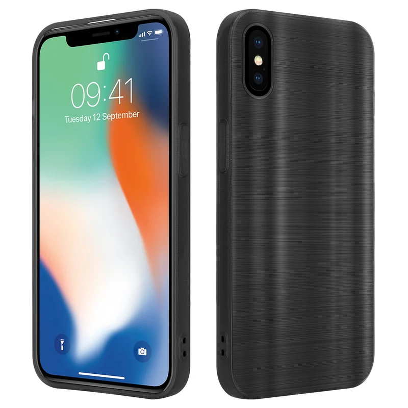 Cadorabo Hülle kompatibel mit Apple iPhone X / XS TPU Silikon Case Cover