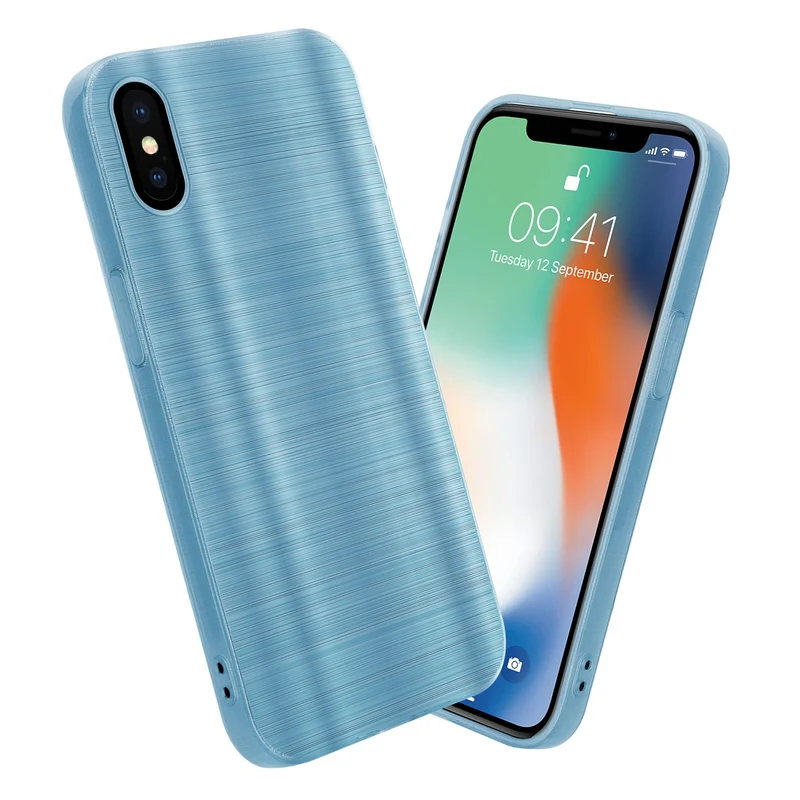 Cadorabo Hülle kompatibel mit Apple iPhone X / XS TPU Silikon Case Cover
