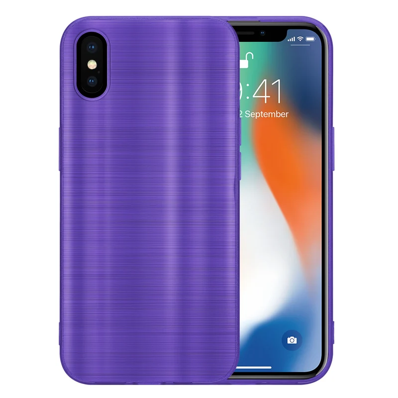 Cadorabo Hülle kompatibel mit Apple iPhone X / XS TPU Silikon Case Cover