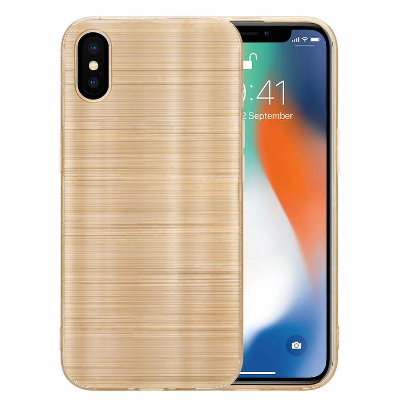 Cadorabo Hülle kompatibel mit Apple iPhone X / XS TPU Silikon Case Cover