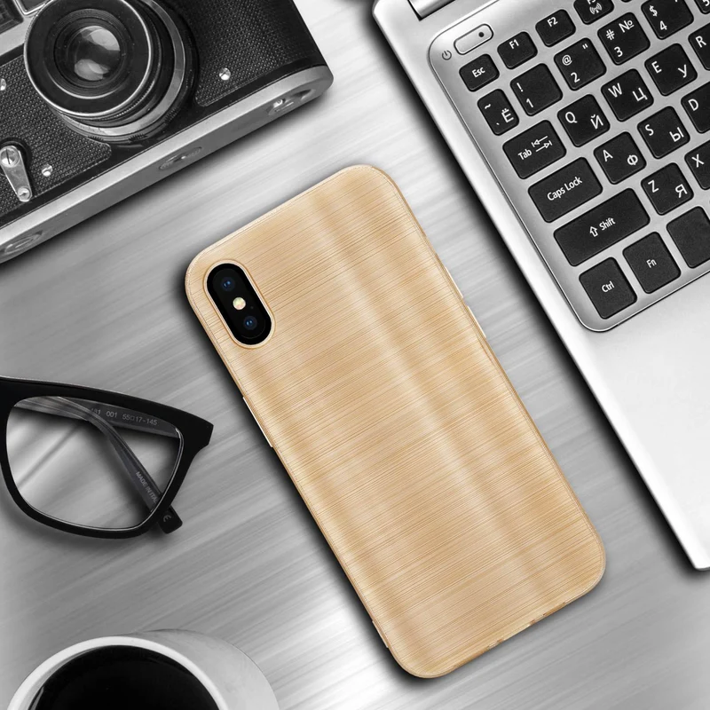 Cadorabo Hülle kompatibel mit Apple iPhone X / XS TPU Silikon Case Cover