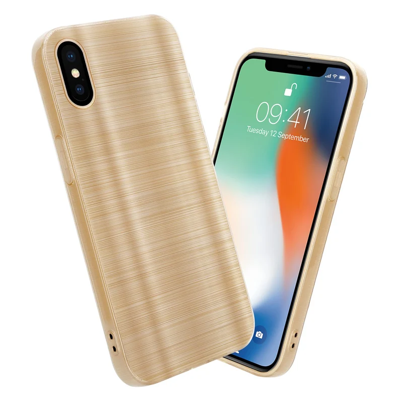 Cadorabo Hülle kompatibel mit Apple iPhone X / XS TPU Silikon Case Cover