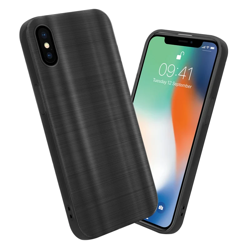 Cadorabo Hülle kompatibel mit Apple iPhone X / XS TPU Silikon Case Cover