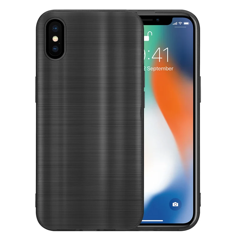 Cadorabo Hülle kompatibel mit Apple iPhone X / XS TPU Silikon Case Cover