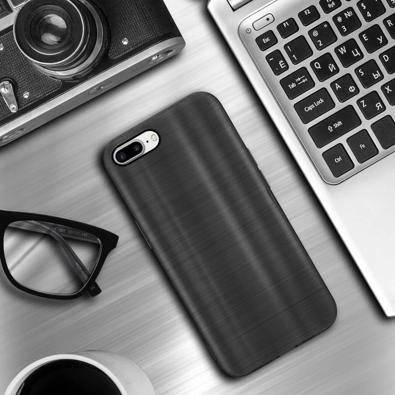 Cadorabo Hülle kompatibel mit Apple iPhone 7 PLUS / 7S PLUS / 8 PLUS TPU Silikon Case Cover