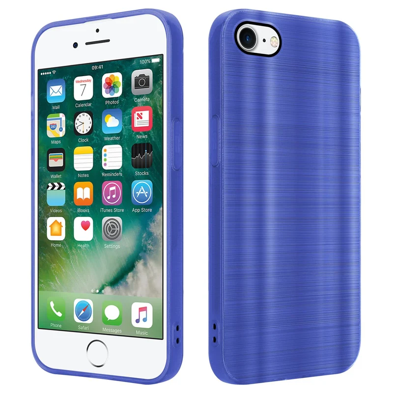 Cadorabo Hülle kompatibel mit Apple iPhone 7 / 7S / 8 / SE 2020 TPU Silikon Case Cover