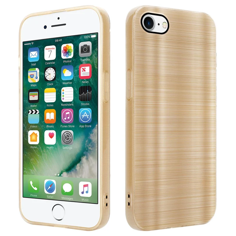 Cadorabo Hülle kompatibel mit Apple iPhone 7 / 7S / 8 / SE 2020 TPU Silikon Case Cover