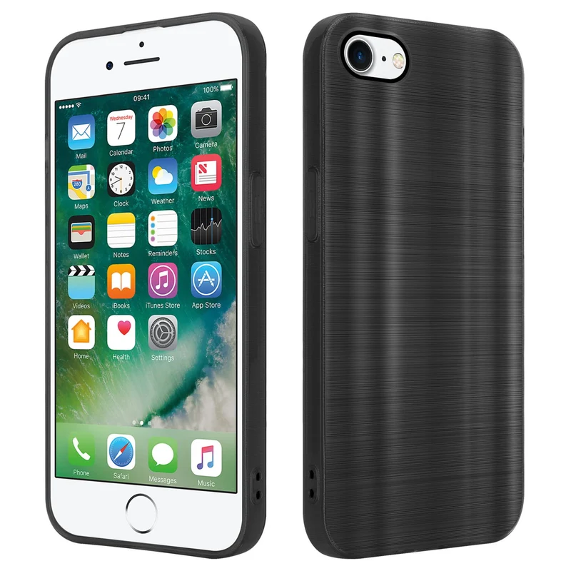 Cadorabo Hülle kompatibel mit Apple iPhone 7 / 7S / 8 / SE 2020 TPU Silikon Case Cover