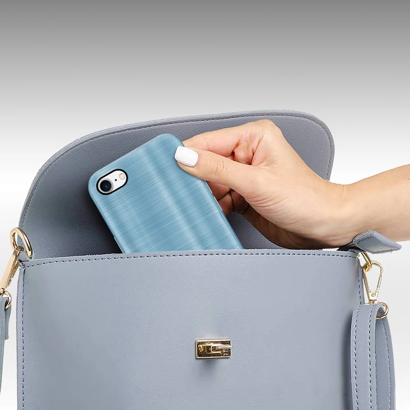 Cadorabo Hülle kompatibel mit Apple iPhone 7 / 7S / 8 / SE 2020 TPU Silikon Case Cover