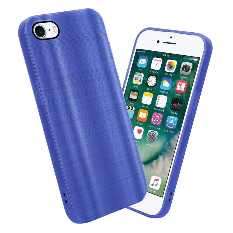 Cadorabo Hülle kompatibel mit Apple iPhone 7 / 7S / 8 / SE 2020 TPU Silikon Case Cover