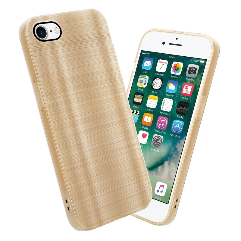 Cadorabo Hülle kompatibel mit Apple iPhone 7 / 7S / 8 / SE 2020 TPU Silikon Case Cover