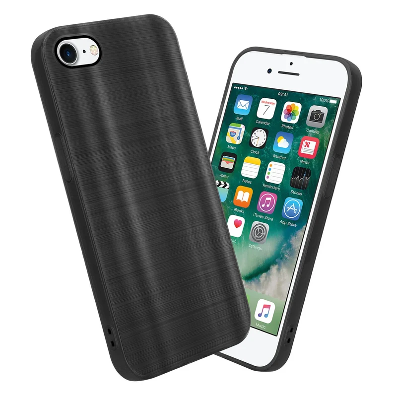 Cadorabo Hülle kompatibel mit Apple iPhone 7 / 7S / 8 / SE 2020 TPU Silikon Case Cover