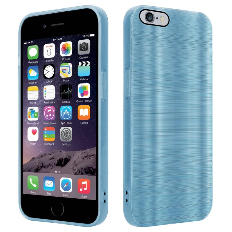 Cadorabo Hülle kompatibel mit Apple iPhone 6 PLUS / 6S PLUS TPU Silikon Case Cover
