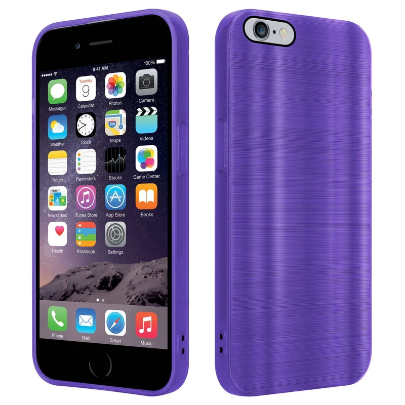 Cadorabo Hülle kompatibel mit Apple iPhone 6 PLUS / 6S PLUS TPU Silikon Case Cover