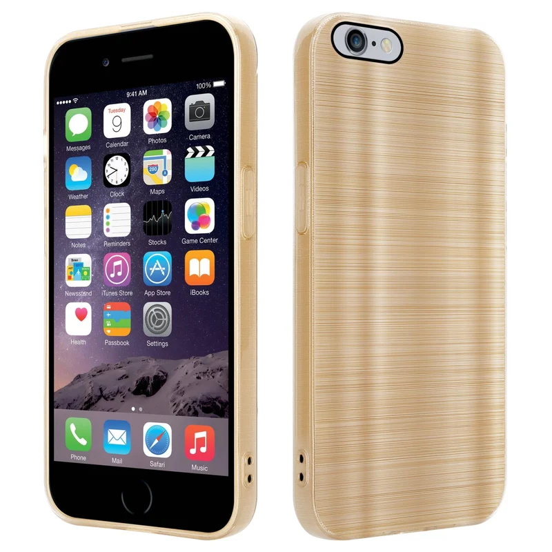 Cadorabo Hülle kompatibel mit Apple iPhone 6 PLUS / 6S PLUS TPU Silikon Case Cover