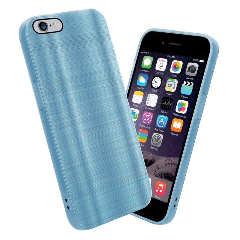 Cadorabo Hülle kompatibel mit Apple iPhone 6 PLUS / 6S PLUS TPU Silikon Case Cover